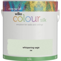 Wilko  Wilko Whispering Sage Silk Emulsion Paint 2.5L