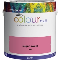 Wilko  Wilko Sugar Sweet Matt Emulsion Paint 2.5L
