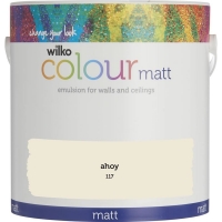 Wilko  Wilko Ahoy Matt Emulsion Paint 2.5L