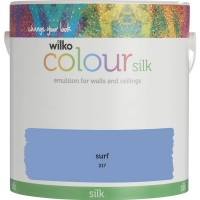 Wilko  Wilko Surf Silk Emulsion Paint 2.5L