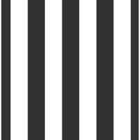 Wilko  Wilko Stripe Black and White Wallpaper 50-576