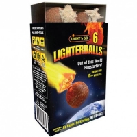 JTF  Lighterballs BBQ Firepit Chimenea Starter 6pk
