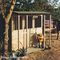 QDStores  Shire The Stable/Sheriffs Office/Jailhouse Garden Playhouse