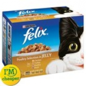 Felix Pouch Poultry Selection in Jelly £3.50