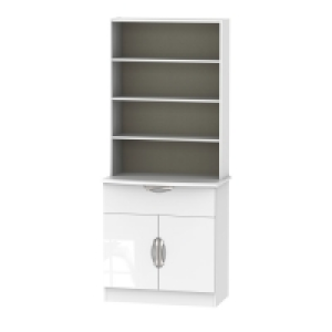 Indices Ready Assembled Display Dresser - White £244.99