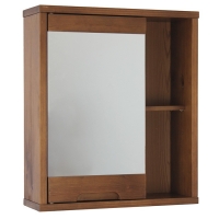 RobertDyas  Carlotta Bathroom Mirror Cabinet - Pine