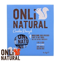 HomeBargains  Onli Natural Fruit & Nut Bar: Cookie Dough (48 x 35g Bars)
