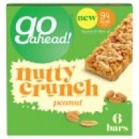 Asda Go Ahead! 6 Nutty Crunch Peanut Bars