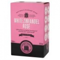 Asda White Zinfandel Boxed Rose Wine