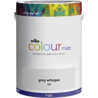 Wilko  Wilko Grey Whisper Matt Emulsion Paint 5L