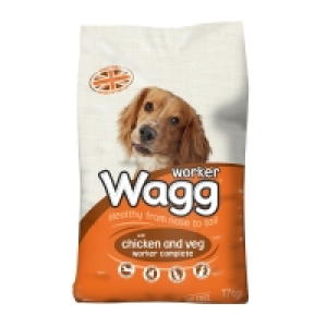 Wilko  Wagg Complete Worker Chicken and Veg Dog Food 17kg