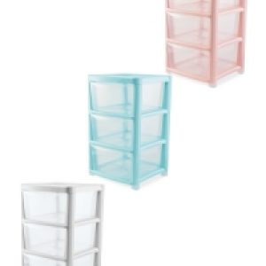 Nursery 3 Drawer Tower &pound;12.99