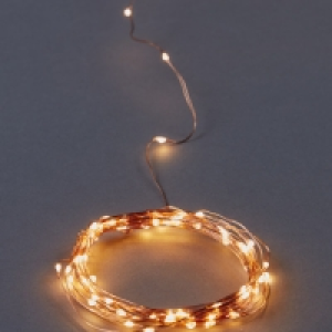 Aldi  200 Copper Solar Wire Lights