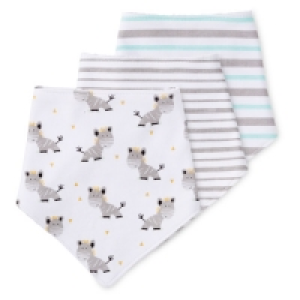 Zebra Dribble Bibs 3 Pack