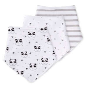 Panda Dribble Bibs 3 Pack