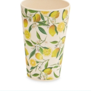 Lemon Bamboo Tumblers 4 Pack