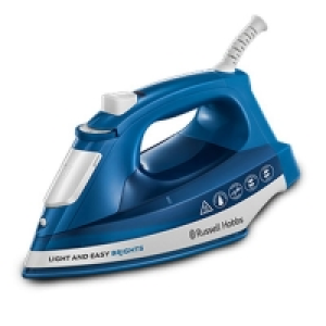QDStores  Russell Hobbs Light Easy Brights Iron 2.4KW - Blue
