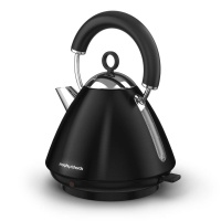 QDStores  Morphy Richards 1.5L Accents Traditional Kettle 3kw - Black