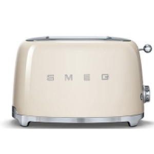 QDStores  Smeg Retro 2 Slice Toaster - Cream