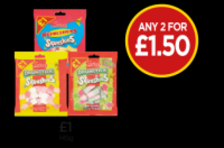 Swiz Squashi Drumsticks, Refresher, Sour Cherry & Apple Drum