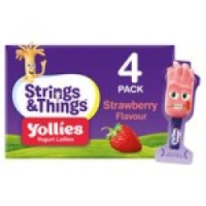 Strings & Things Yollies Strawberry Kids Yogurt £1.00