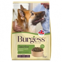 BMStores  Burgess Sensitive Adult Dog Food - British Lamb & Rice