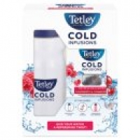 Asda Tetley Cold Infusions Starter Pack 12 Raspberry and Cranberry Teaba