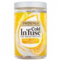 Asda Twinings Cold Infuse for Water Bottles Lemon, Orange & Ginger 12 Infu