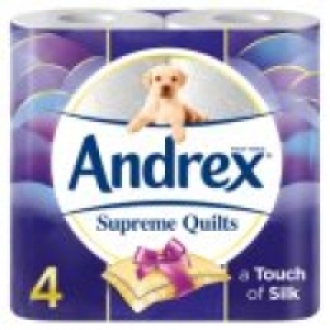 Quilted Toilet Roll 4 Rolls £2.50