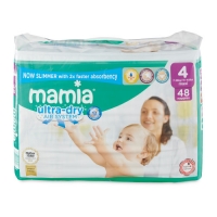 Aldi  Mamia Ultra Dry Nappies Size 4