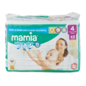 Aldi  Mamia Ultra Dry Nappies Size 4