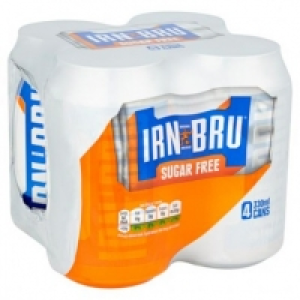 Irn Bru Sugar Free 4 X 330ml £1.00