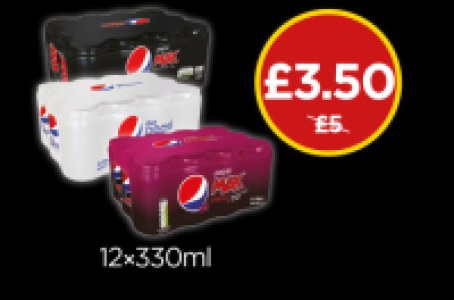 Budgens  Pepsi Max, Diet Pepsi, Pepsi Max Cherry