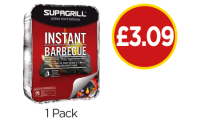 Budgens  Supagrill Instant Barbecue