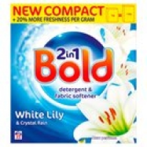 Bold White Lily & Crystal Rain Washing Powd