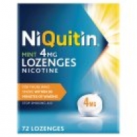 Asda Niquitin Mint 4mg Lozenges Nicotine Lozenges