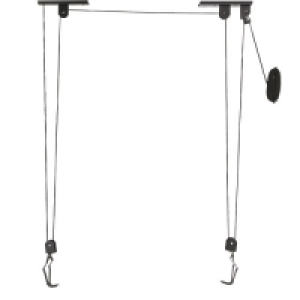 Ceiling Bike Hoist Storage