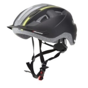 Adults Black/Silver Bike Helmet