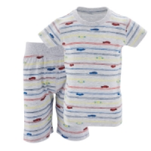 Aldi  Childrens Car Shorty Pyjamas