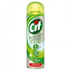 Cif Bathroom Mousse Citrus 500ml £2.00