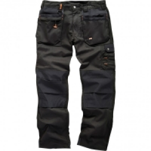 JTF  Scruffs Worker Plus Trouser Black W28 L30