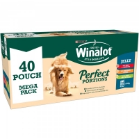 JTF  Winalot Perfect Portions Adult Pouch in Jelly 40x100g
