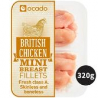 Ocado  Ocado British Mini Chicken Breast Fillets