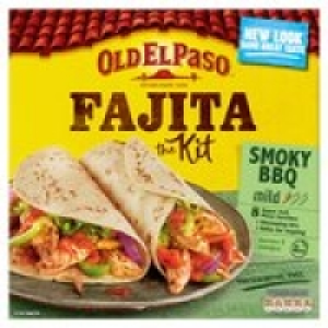 Old El Paso Original Smoky BBQ Sizzling Fajita Dinner Kit £2.00