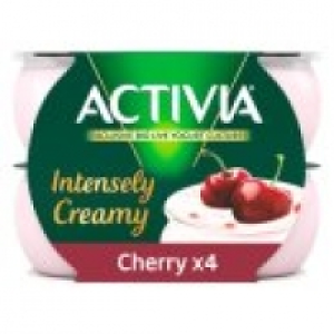 Activia Intensely Creamy Greek Style Cherry Yogurts