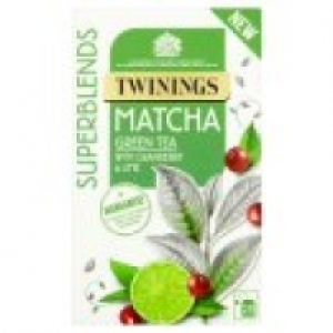 Superblends Matcha Green Tea with Cranberry & Lime 20 Tea Ba £2.00