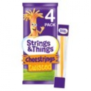 Cheestrings Twisted 4 Pack £0.95