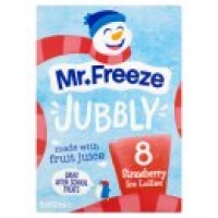 Asda Mr Freeze Jubbly Strawberry Ice Lollies