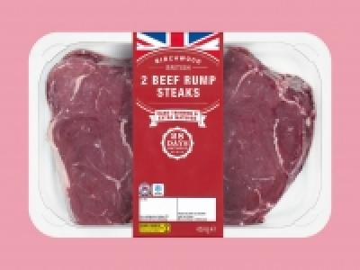 Lidl  Birchwood 2 Beef Rump Steaks