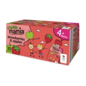 Aldi  Mamia Strawberries & Apples 20 Pack